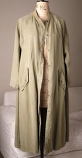 Zara Olive Green Long Coat XS On Label