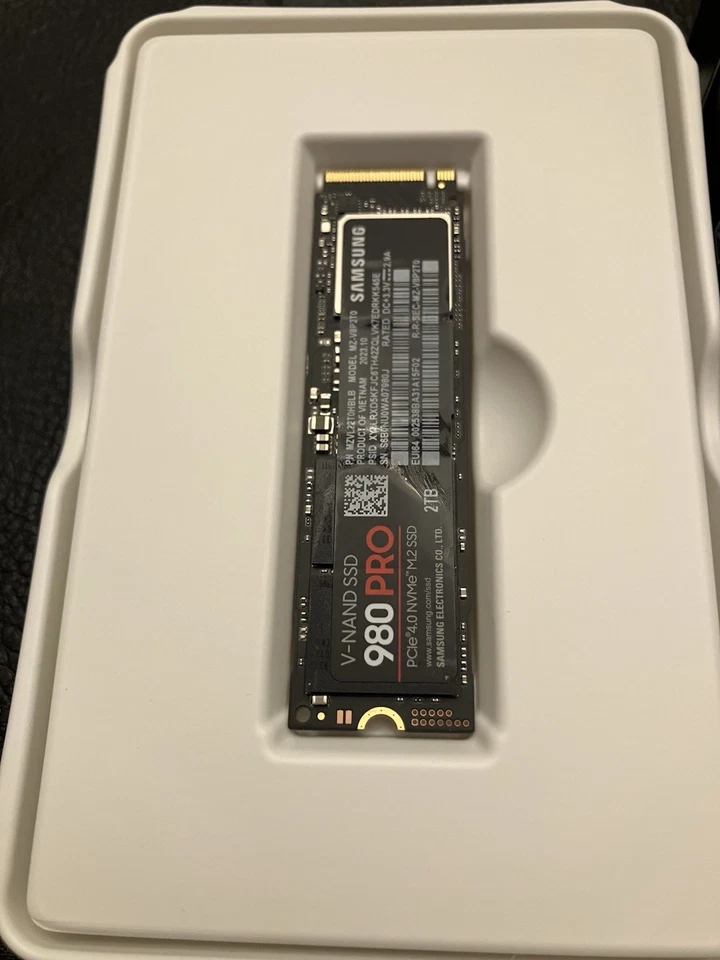 Samsung 2TB 980 PRO Solid State Drive PCIe4.0 NVMe M.2 SSD 7000 MB/s NEW - Image 3 of 4