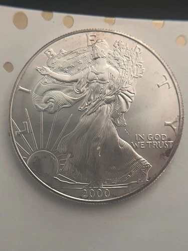 2000 American Silver Eagle — photo from the most recent tracked eBay sale