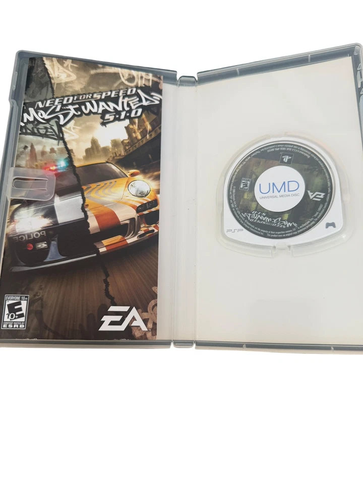 Need for Speed: Most Wanted 5-1-0 510 Sony PSP Complete CIB - Image 2 of 2