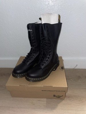 Dr. Martens 1B99 Virginia Boots Black Leather Women's US 6 UK 4 EU 37