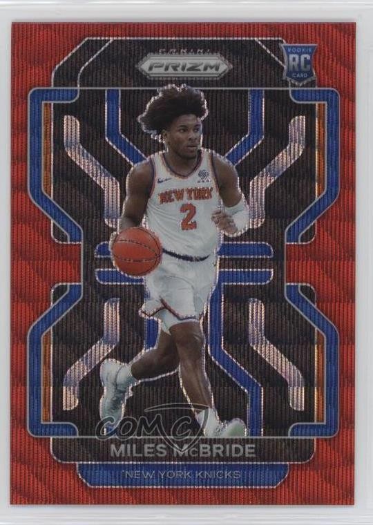 2021-22 Panini Prizm Ruby Wave Prizm Miles McBride #283 1i1a
