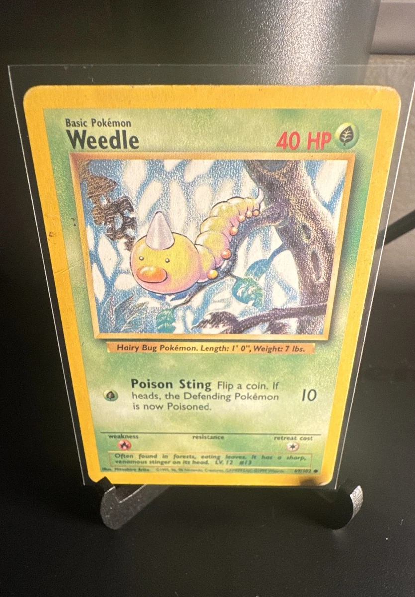 Weedle Pokémon TCG Cards for sale | eBay