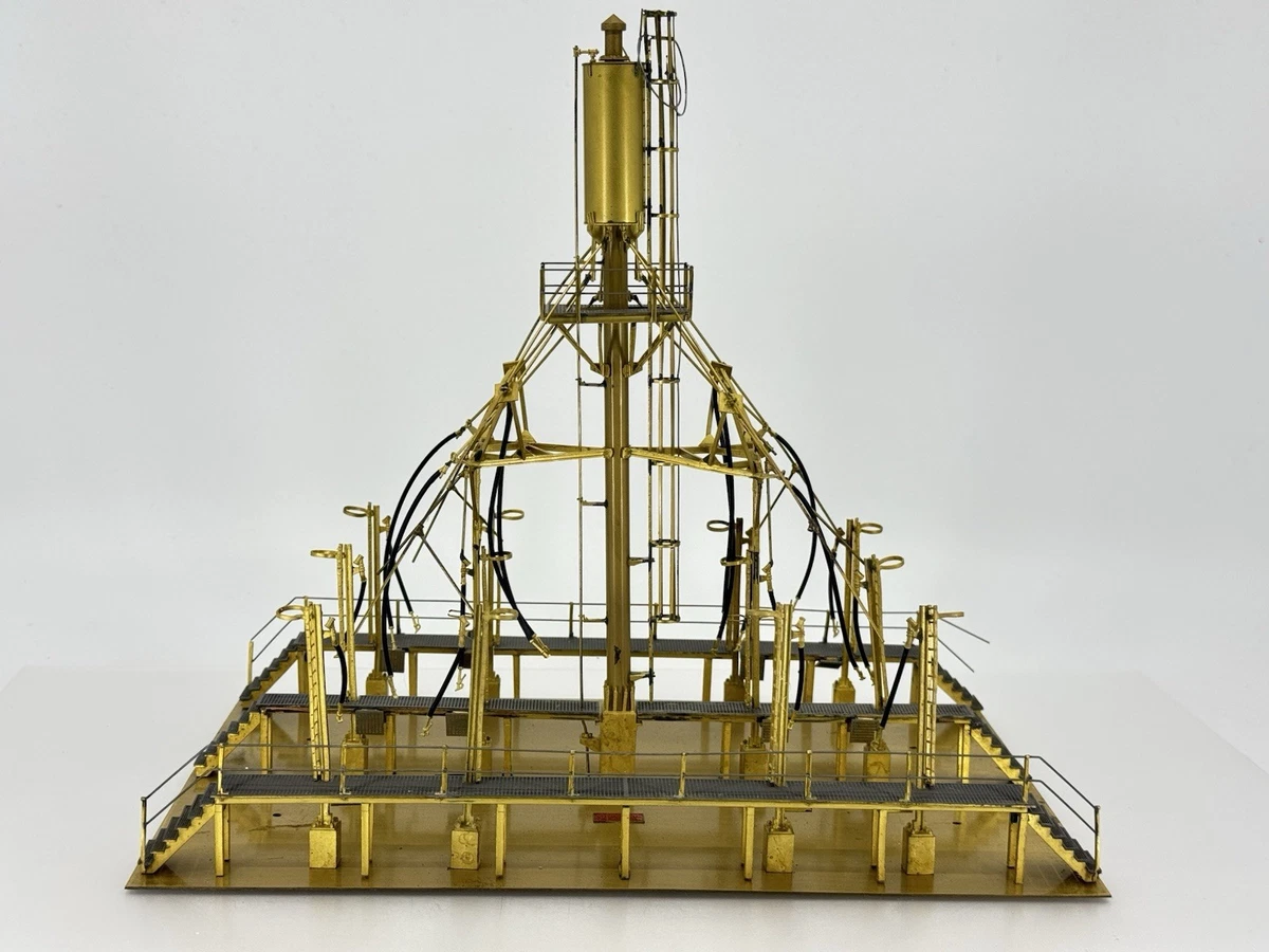 HO Overland Models OMI 3072 Brass 10 Ton Sand Tower Double (with platforms)