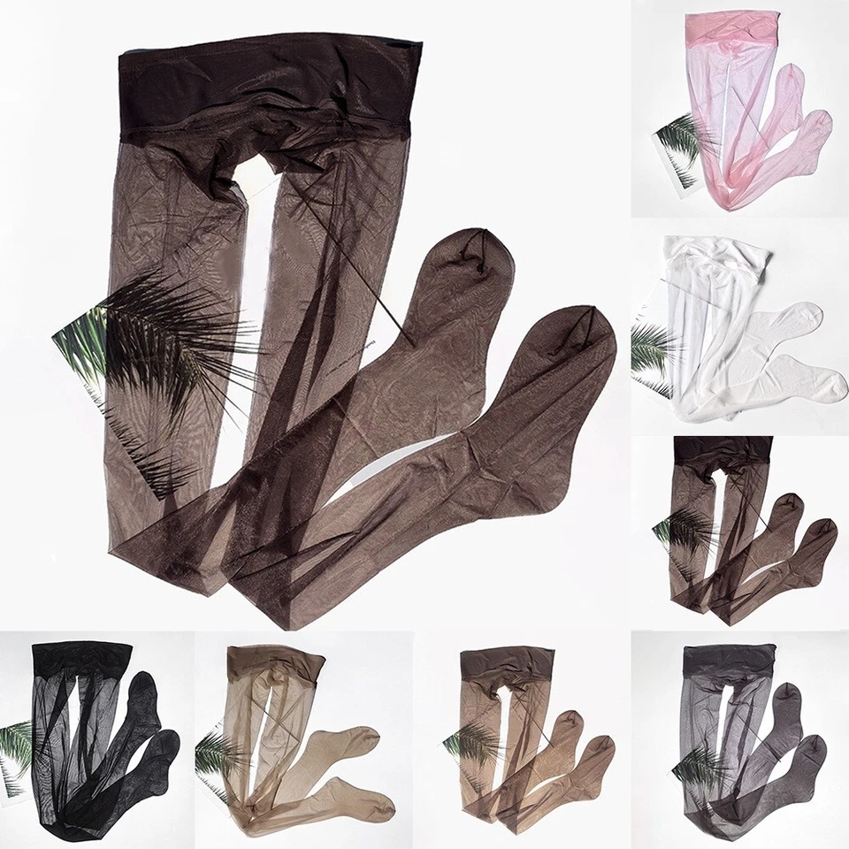 Pour usage quotidien collant taille haute femme bas maille pour usage quotidien - Photo 4/4