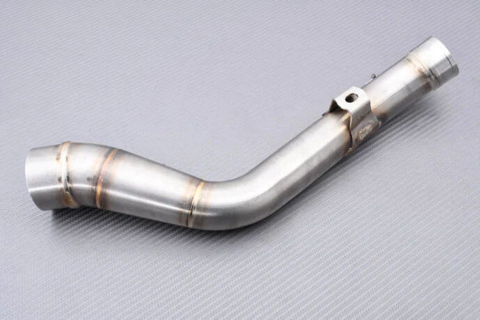 Sistema de exaustão completo AKRAPOVIC EVO Line titânio HUSQVARNA TE 250 2004 - 2005 - Imagem 3 de 4