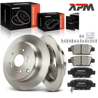 Bremsscheiben Bremsbeläge Hinten 301.8mm für Honda CR-V III IV RE RM 2.0 2.4L