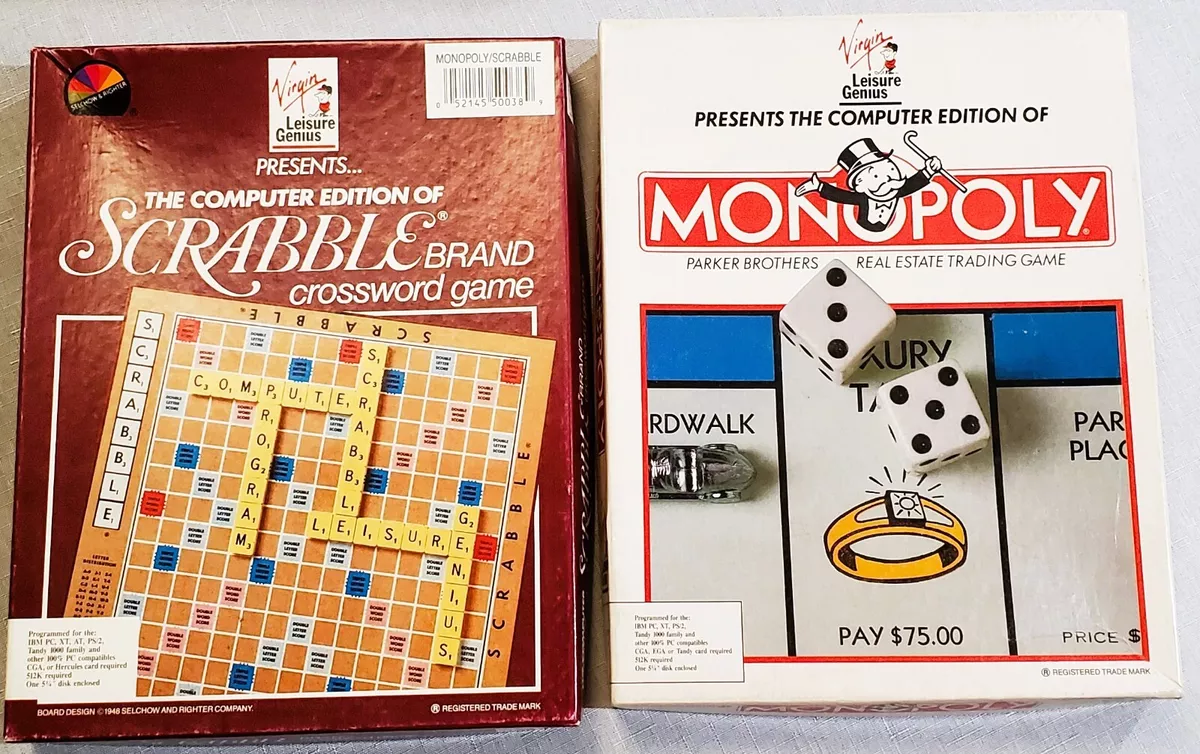 Monopoly Scrabble, Board Game