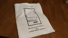 U-SELECT-IT LANCE SUPER VENDOR SERVICE & PARTS MANUAL