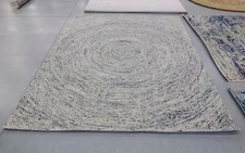 SILVER / GREY 8' X 10' Pulled Threads Rug, Reduced Price 1172708168 IKT633G-8