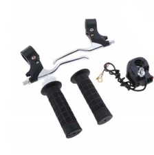 Handle Grips Kill on/off Switch Throttle Brake Levers Kit Mini Pocket Dirt Bike
