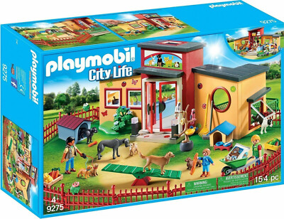 PLAYMOBIL 9275 City Life Tierhotel ''Pfötchen'' | NEU & OVP!