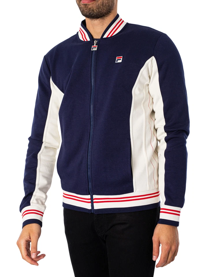 Fila Men's Settanta Track Jacket, Blue - Image 2 of 4