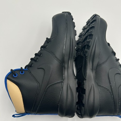 Nike Manoa LTR Leather GS Big kids black boots Size 6Y - Picture 10 of 13