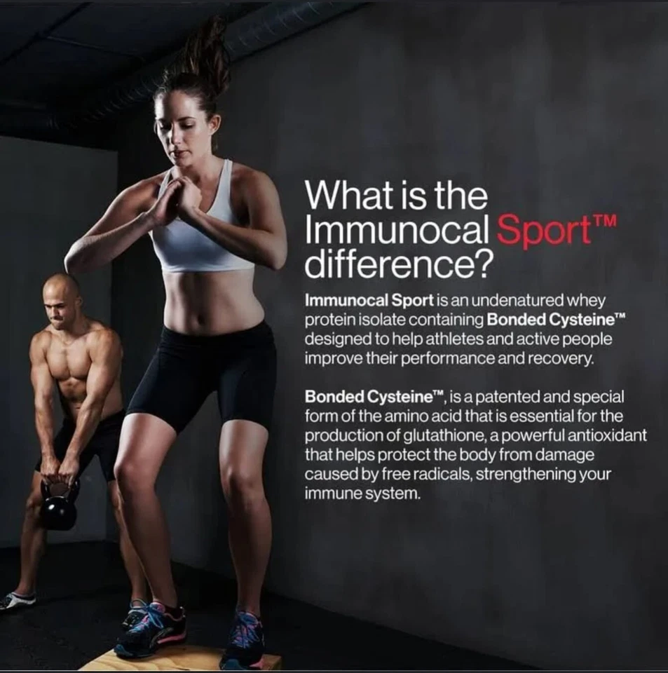 Immunocal Sport Glutatión Precursor EXP:2027/ !!!!️4 Cajas Foto 3 de 4