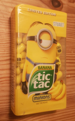 Ferrero - Tic Tac - Minions ''100'' Big Pack - Stuart - Collection Limited Edition