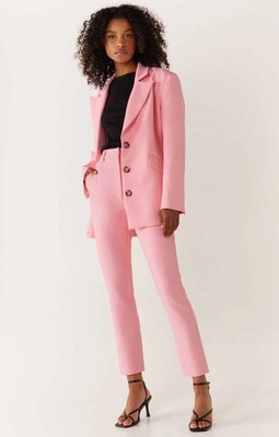 Warehouse Damen Blazer Rosa