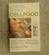 cellfood cell food vital book nutrition NEW by Dyer third 3rd edition