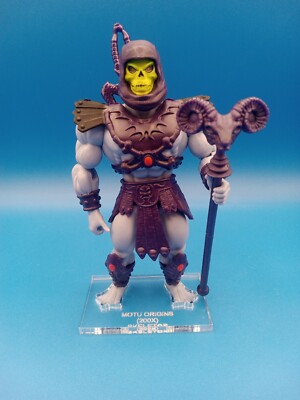 MOTU Origins Skeletor (200X) Acrylic Base     No Toy Included     
