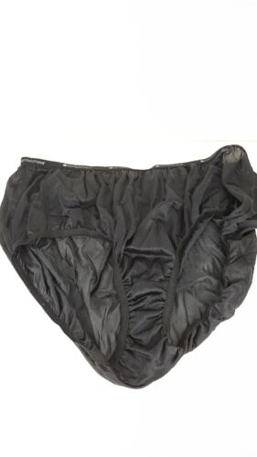 Details about   6pcs White Size XL Underwear Women &Man Silky Nylon Soft Briefs Hip 36"-42" 