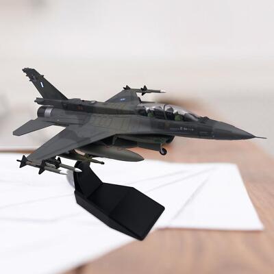 1:72 F16 Druckguss-Kampfflugzeugmodell Mit Ausstellungsbasis Für Wohnzimmer Und