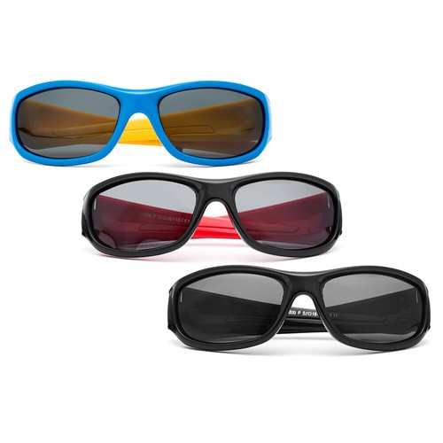 Polarized Kids Sunglasses Boys Girls Children Shades Lenses Flexible Glasses USA - Picture 4 of 15