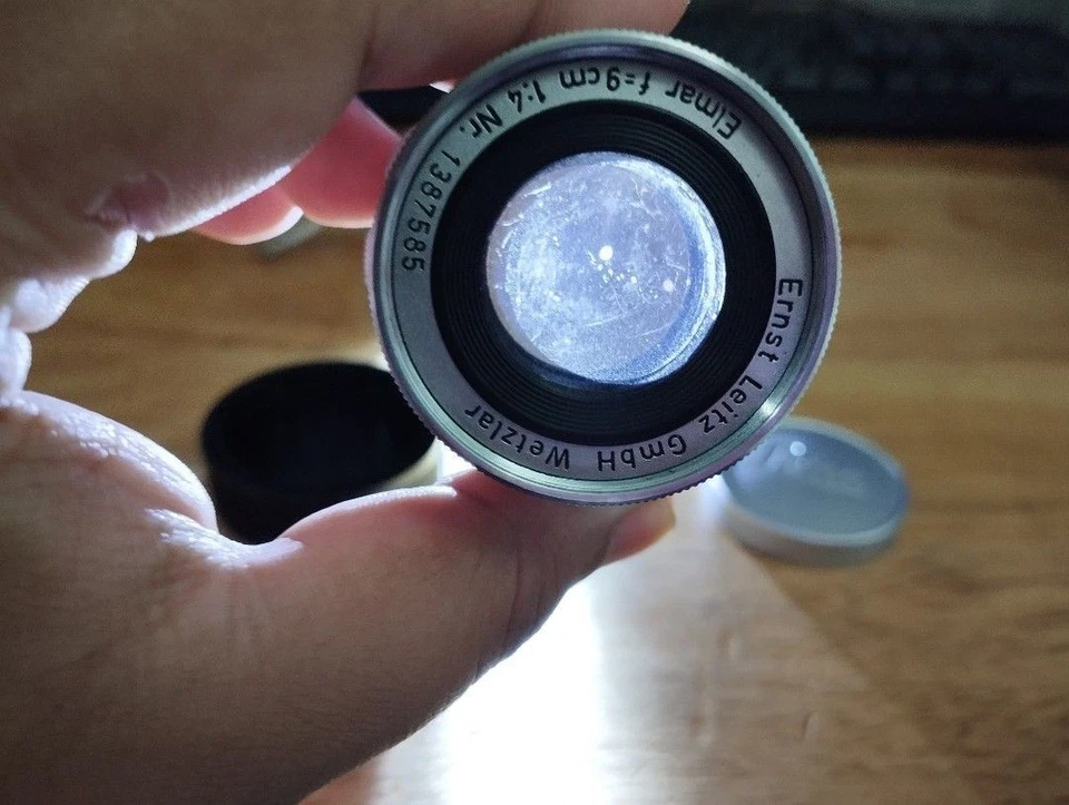 Leica Elmar f=9cm 1:4 Collapsible Lens - Image 4 of 4