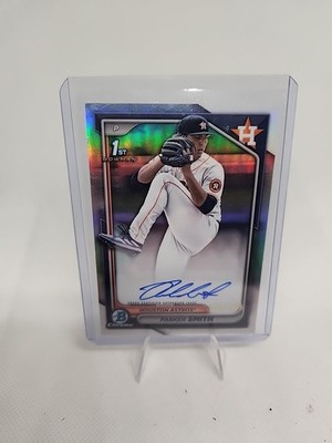 2024 Bowman Draft - Parker Smith 1st Bowman Auto Refractor /499 #CPA-PSM Astros