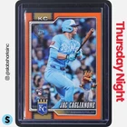 2026 TOPPS SERIES 1 #138 JAC CAGLIANONE HIDDEN MASCOTS ORANGE SP RC ROOKIE /25