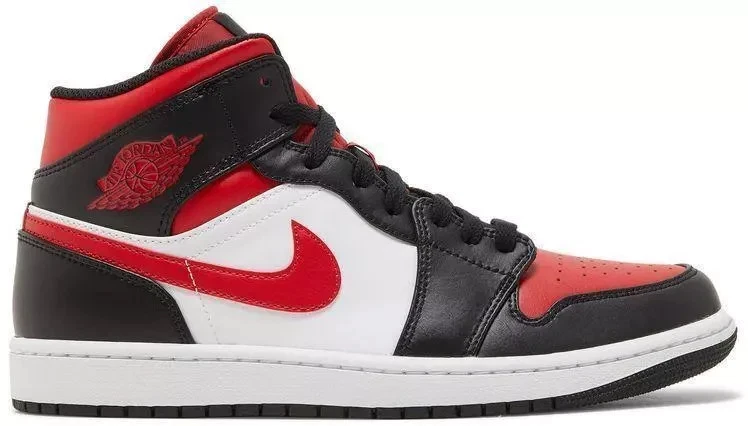 Jordan 1 Mid Bred Toe for Sale | Authenticity Guaranteed | eBay