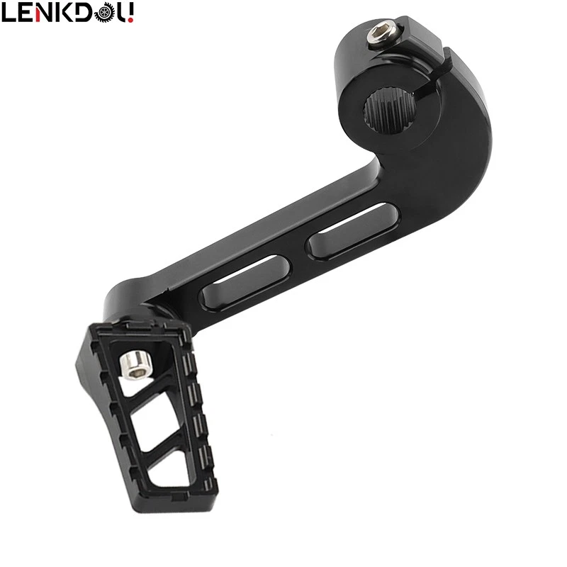 Palanca de cambios de control medio CNC para Harley Sportster XL 883 1200 04-22 negra Foto 3 de 4