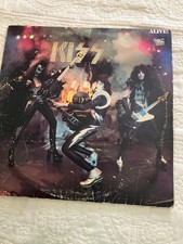 Kiss Alive! Bogart Blue Label 1975 Casablanca NBLP 7020 Vinyl LP 33RPM 2 RECORDS