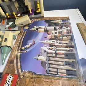 Lego Harry Potter 2001 Hogwarts Castle #4709 Complete Instructions Box And Ads