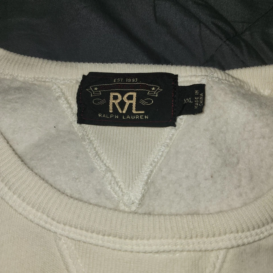 RRL Doble RL. Sudadera Vintage Salt Flats Record Breaking Cuello Redondo XXl Foto 3 de 4