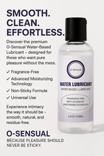 water-based lubricant Smooth Never Sticky Long Lasting