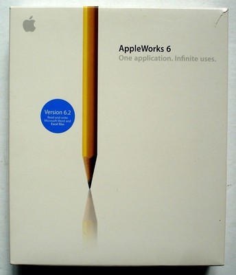 Apple Appleworks 6 (Version 6.2.9), M9057Z/A, Boxed/Retail