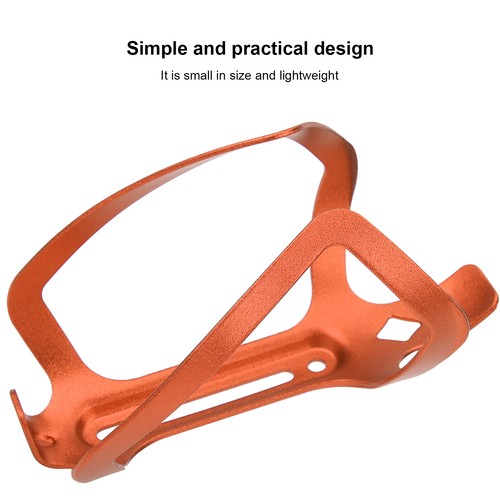 (Orange) Bottle Holder Aluminum Alloy Material Bike Bottle Cage Simple ZC - Picture 5 of 16