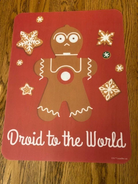 Гибкие коврики для резки Star Wars 11,5 X 15 DROID TO THE WORLD — 4 рождественских коврика - Изображение 3 из 4