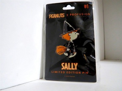 SNOOPY CHARLIE BROWN SALLY PEANUTS X PROFUSION HALLOWEEN SERIES LAPEL PINS 2024
