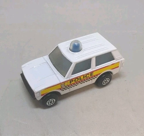 Matchbox Lesney Superfast No20 POLICE PATROL " CHECKED POLICE " with BLACK BASE