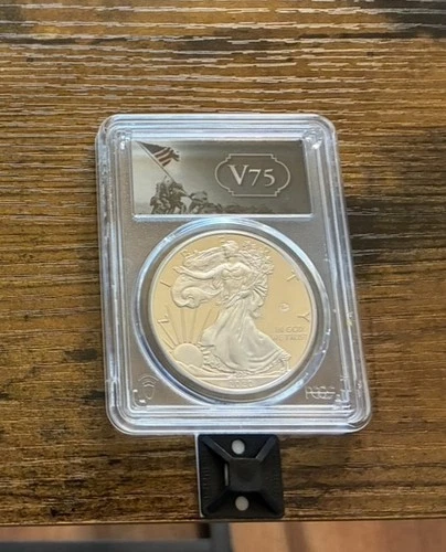 2020-W American Silver Eagle V75 Privy PR69 DCAM