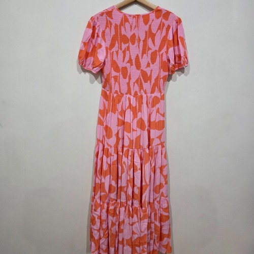 Mister Zimi Dress AUS 10 US6 NEW Summer Cecile Maxi Costa Rica Floral S/S - Picture 5 of 9