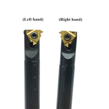13mm CNC Lathe Threading Tool Holder With 2pcs 16IR 16ER AG60 Carbide Inserts