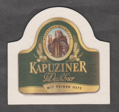 Beer mat - coaster, Kapuziner Bräu, Kulmbach / Upper Franconia / Bavaria #2793#