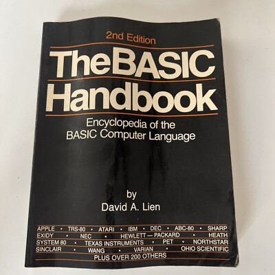 THE BASIC HANDBOOK Encyclopedia of the BASIC Computer Language APPLE IBM ATARI