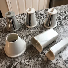 Presto Professional Salad Shooter Cones Pusher Chute Replacement Parts 0297001