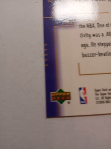2000 Oberdeck Total Dominance #TD7 Vince Carter Toronto Raptors - Bild 8 von 10