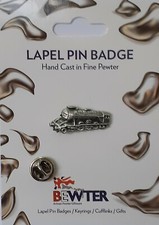 FLYING SCOTSMAN TRAINPin, English Pewter Lapel Pin Badge, Coat-Hat Badge LP 1369