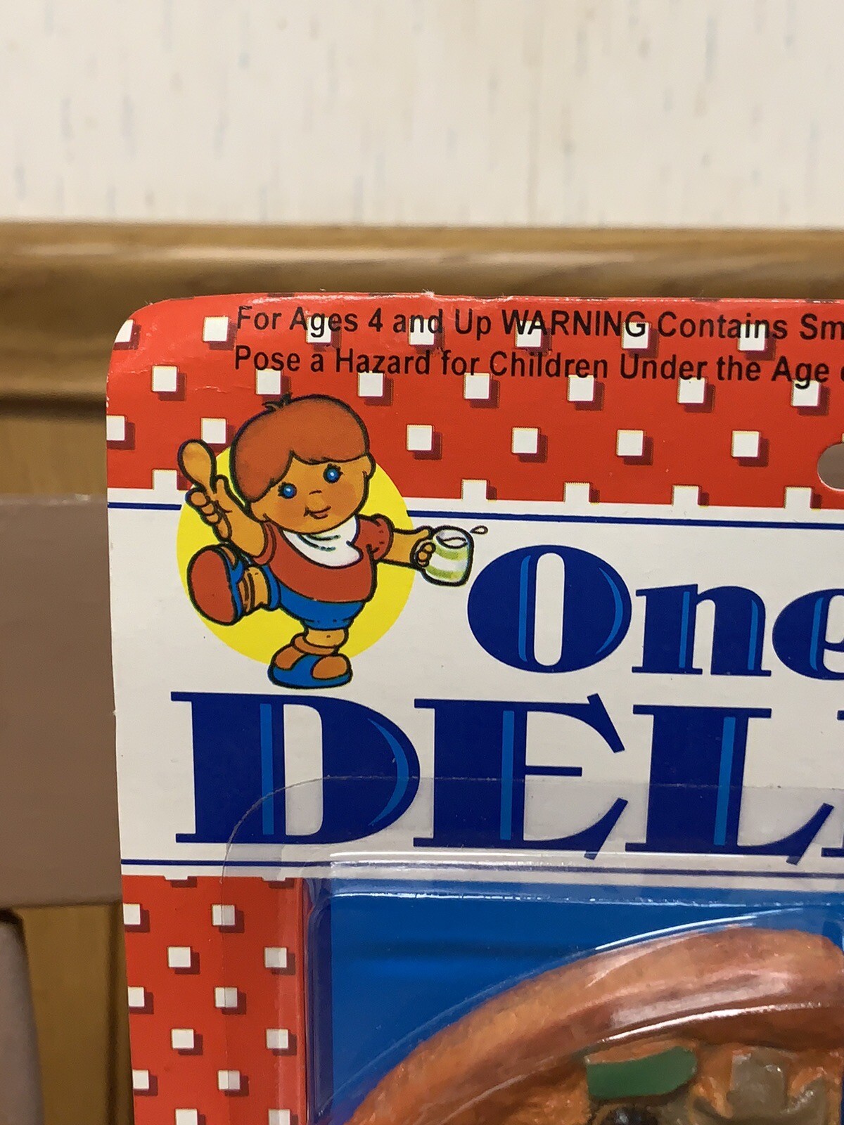 Vintage 1993 MTC PLAY FOOD Realistic Pizza Hut Style SEALED! Toys R Us Sticker!