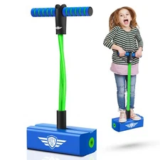 Pogo Stick for Kids Ages 3-12 Supports upto 250lbs Soft Foam Jump Stick